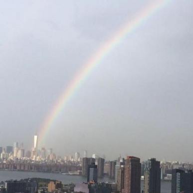 September 10th rainbow