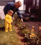 Gram and me as a baby